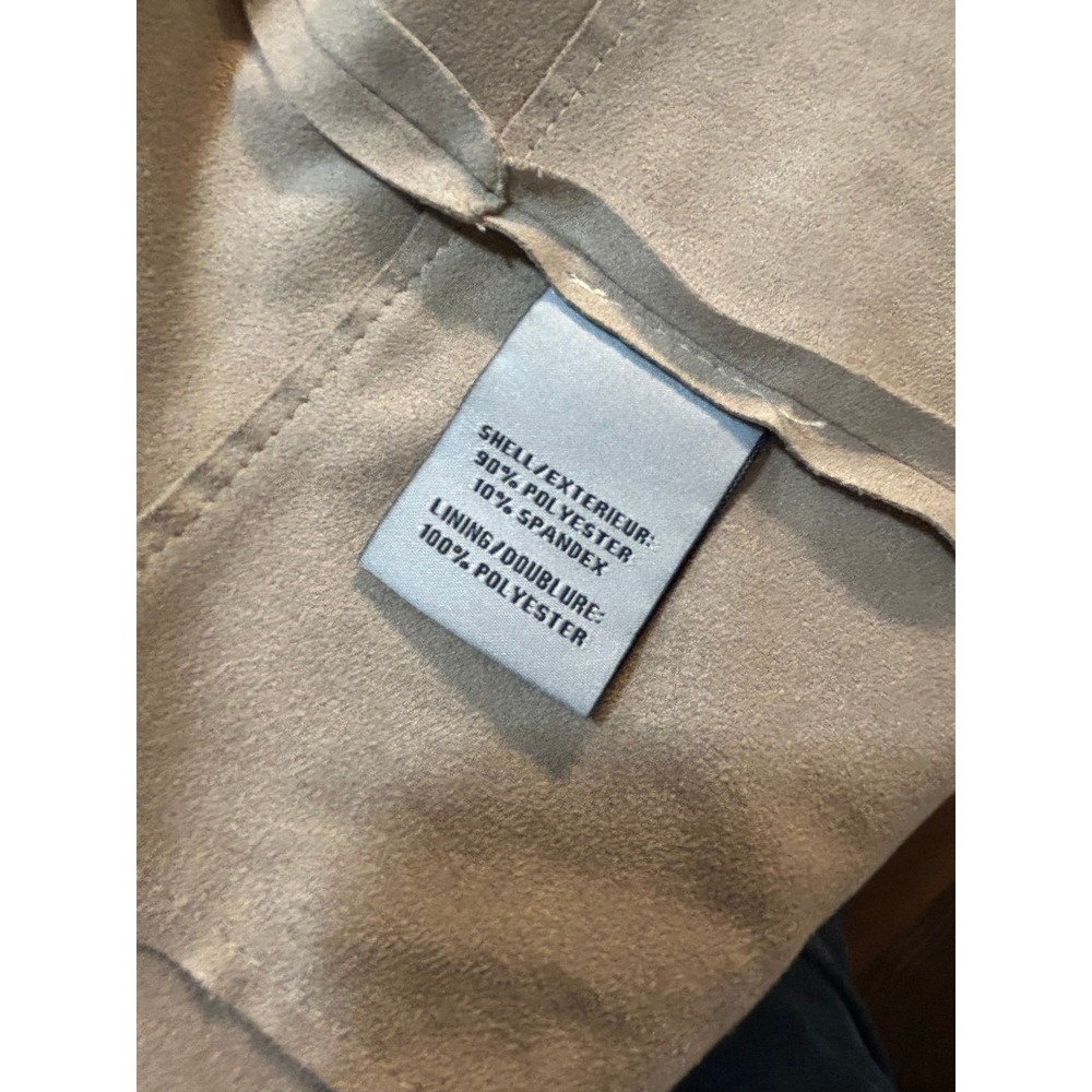 #53 Bagatelle Faux Leather Fawn M Jacket